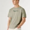 T-shirt con stampa logo e vestibilità regolare