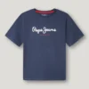 T-shirt con stampa logo e vestibilità regolare T-shirt con stampa logo e vestibilità regolare