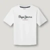 T-shirt con stampa logo e vestibilità regolare T-shirt con stampa logo e vestibilità regolare