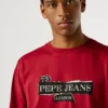T-shirt con stampa logo e vestibilità regolare T-shirt con stampa logo e vestibilità regolare