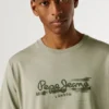 T-shirt con stampa logo e vestibilità regolare T-shirt con stampa logo e vestibilità regolare