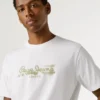 T-shirt con stampa logo e vestibilità regolare T-shirt con stampa logo e vestibilità regolare
