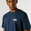 T-shirt con stampa logo e vestibilità regolare T-shirt con stampa logo e vestibilità regolare