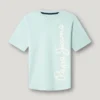 T-shirt con stampa logo e vestibilità regolare T-shirt con stampa logo e vestibilità regolare