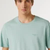 T-shirt con stampa logo e vestibilità regolare T-shirt con stampa logo e vestibilità regolare