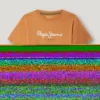 T-shirt con stampa logo e vestibilità regolare T-shirt con stampa logo e vestibilità regolare