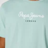 T-shirt con stampa logo e vestibilità regolare T-shirt con stampa logo e vestibilità regolare