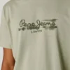 T-shirt con stampa logo e vestibilità regolare T-shirt con stampa logo e vestibilità regolare
