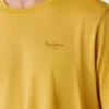 T-shirt con stampa logo e vestibilità regolare T-shirt con stampa logo e vestibilità regolare