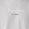 T-shirt con stampa logo e vestibilità regolare T-shirt con stampa logo e vestibilità regolare