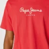 T-shirt con stampa logo e vestibilità regolare