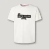 T-shirt con stampa logo e vestibilità regolare