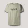 T-shirt con stampa logo e vestibilità regolare T-shirt con stampa logo e vestibilità regolare
