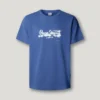 T-shirt con stampa logo e vestibilità regolare T-shirt con stampa logo e vestibilità regolare