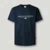 T-shirt con stampa logo e vestibilità regolare T-shirt con stampa logo e vestibilità regolare