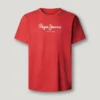 T-shirt con stampa logo e vestibilità regolare