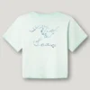 T-shirt con stampa sul retro e vestibilità comoda T-shirt con stampa sul retro e vestibilità comoda