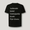 T-shirt con stampa sul retro e vestibilità comoda T-shirt con stampa sul retro e vestibilità comoda