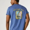 T-shirt con stampa sul retro e vestibilità regolare T-shirt con stampa sul retro e vestibilità regolare