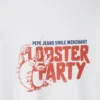 T-shirt con stampa sul retro e vestibilità regolare T-shirt con stampa sul retro e vestibilità regolare