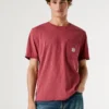 T-shirt con tasca frontale e vestibilità regolare