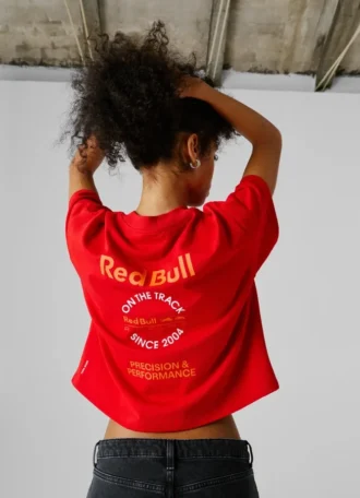 T-shirt dalla vestibilità ampia con stampa sul retro