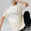 T-shirt dalla vestibilità ampia con stampa sul retro T-shirt dalla vestibilità ampia con stampa sul retro