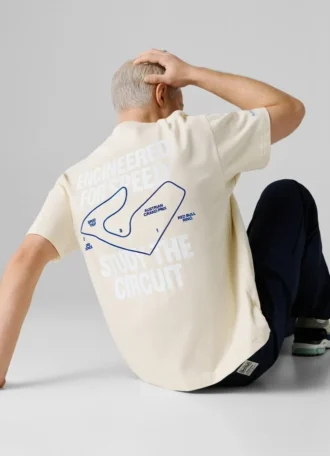 T-shirt dalla vestibilità ampia con stampa sul retro