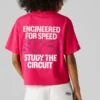 T-shirt dalla vestibilità ampia con stampa sul retro