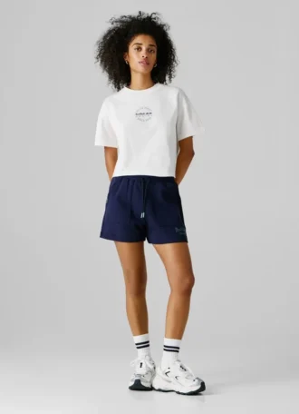 T-shirt dalla vestibilità ampia con stampa sul retro
