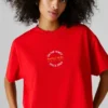 T-shirt dalla vestibilità ampia con stampa sul retro