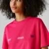 T-shirt dalla vestibilità ampia con stampa sul retro