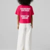T-shirt dalla vestibilità ampia con stampa sul retro