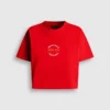 T-shirt dalla vestibilità ampia con stampa sul retro