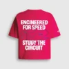 T-shirt dalla vestibilità ampia con stampa sul retro