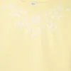 T-shirt dalla vestibilità comoda con ricami floreali T-shirt dalla vestibilità comoda con ricami floreali