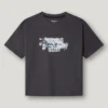 T-shirt dalla vestibilità comoda con stampa del logo T-shirt dalla vestibilità comoda con stampa del logo