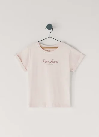 T-shirt dalla vestibilità comoda con stampa del logo