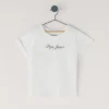 T-shirt dalla vestibilità comoda con stampa del logo T-shirt dalla vestibilità comoda con stampa del logo