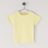 T-shirt dalla vestibilità comoda con stampa del logo T-shirt dalla vestibilità comoda con stampa del logo