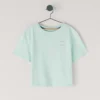 T-shirt dalla vestibilità comoda con stampa del logo T-shirt dalla vestibilità comoda con stampa del logo