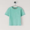 T-shirt dalla vestibilità comoda con stampa del logo T-shirt dalla vestibilità comoda con stampa del logo