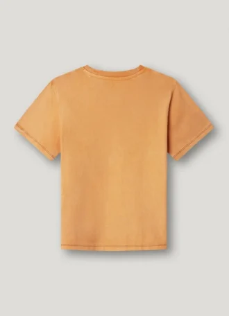 T-shirt dalla vestibilità comoda con stampa del logo T-shirt dalla vestibilità comoda con stampa del logo