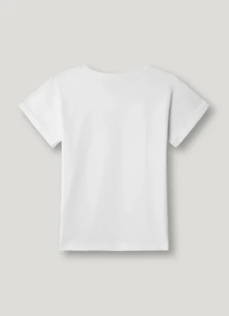 T-shirt dalla vestibilità comoda con stampa del logo