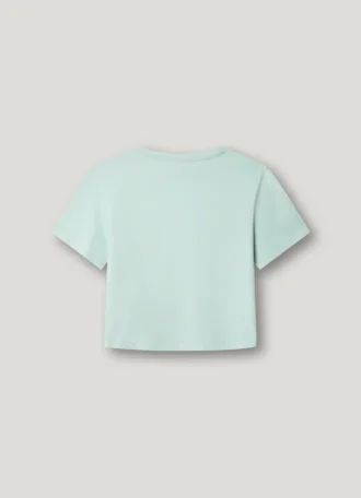 T-shirt dalla vestibilità comoda con stampa del logo T-shirt dalla vestibilità comoda con stampa del logo