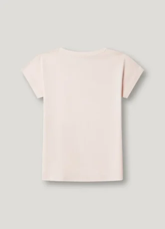 T-shirt dalla vestibilità comoda con stampa del logo T-shirt dalla vestibilità comoda con stampa del logo