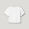 T-shirt dalla vestibilità comoda con stampa del logo T-shirt dalla vestibilità comoda con stampa del logo