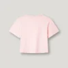 T-shirt dalla vestibilità comoda con stampa del logo T-shirt dalla vestibilità comoda con stampa del logo