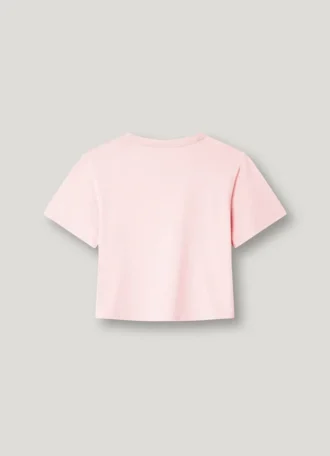 T-shirt dalla vestibilità comoda con stampa del logo T-shirt dalla vestibilità comoda con stampa del logo