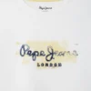 T-shirt dalla vestibilità comoda con stampa del logo T-shirt dalla vestibilità comoda con stampa del logo